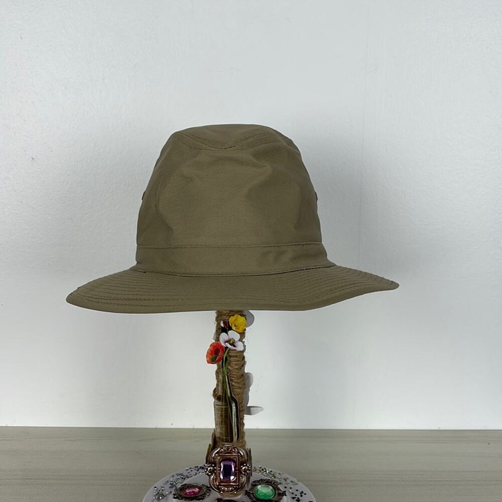 Brooks Brothers bucket hat  Men's Size Small beige brown water repellent